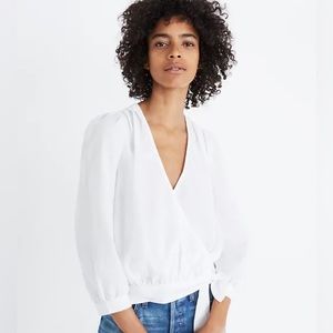 Madewell Wrap Top